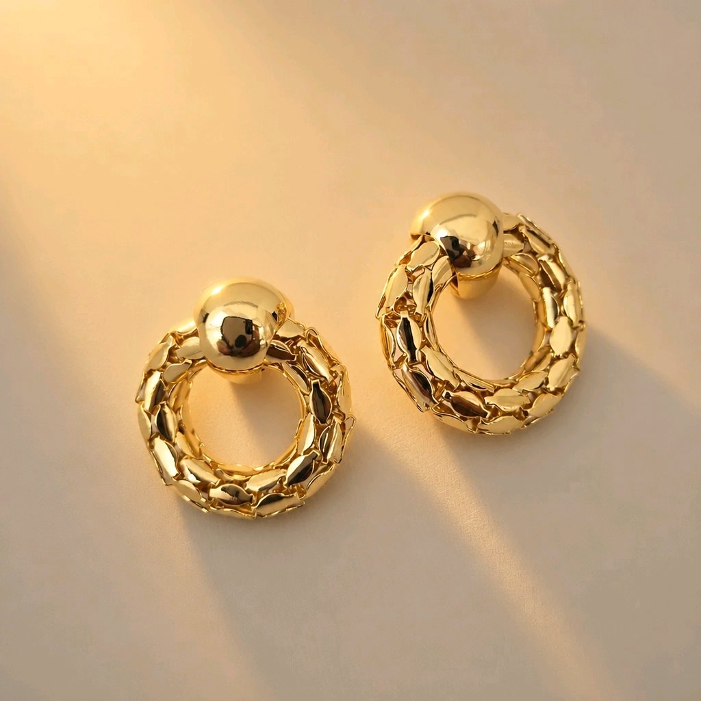 AROS LUNA DORADA