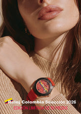 RELOJ COLOMBIA SELECCION 2026 DORADOROJO