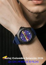 RELOJ COLOMBIA SELECCION 2026 AZUL