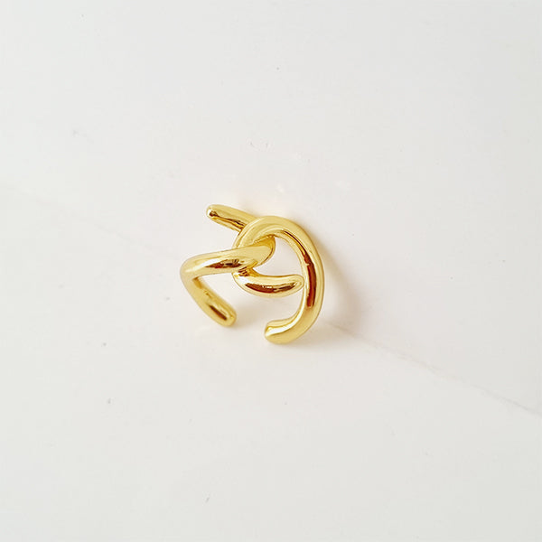 EARCUFF UNION DORADA