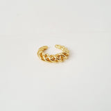 EARCUFF TRENZA DORADO