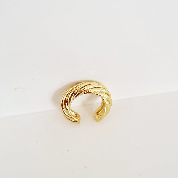 EARCUFF MELCOCHA DORADO