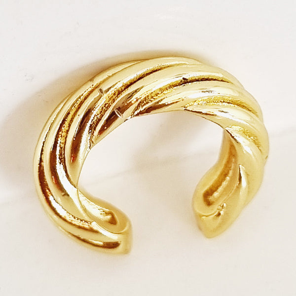 EARCUFF MELCOCHA DORADO