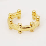 EARCUFF TIMONE DORADO