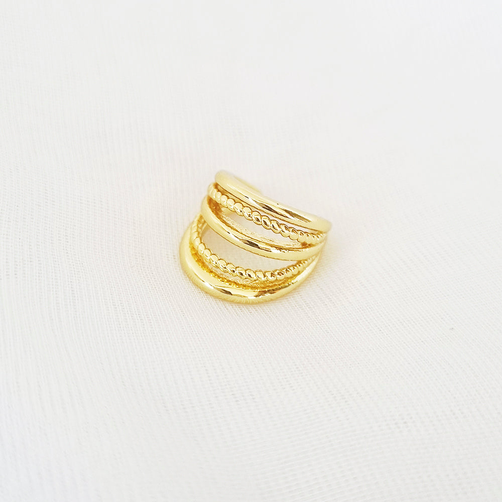 EARCUFF BOLILISA DORADA GRANDE