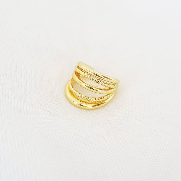 EARCUFF BOLILISA DORADA GRANDE