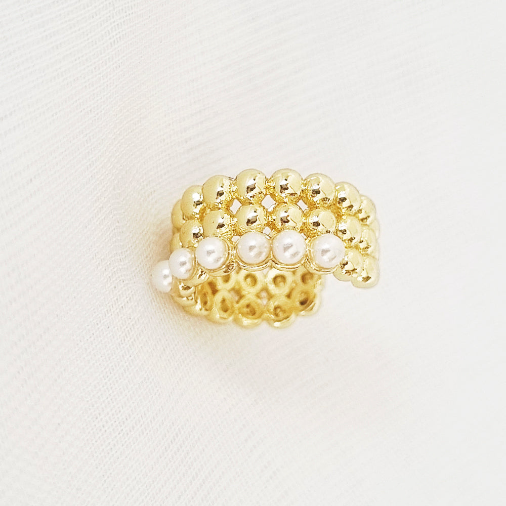 EARCUFF PERLAS