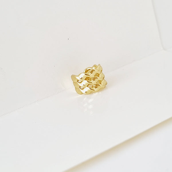 EARCUFF OLAS DORADAS