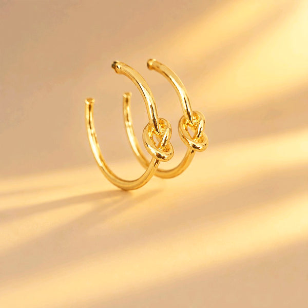AROS NUDO DORADO