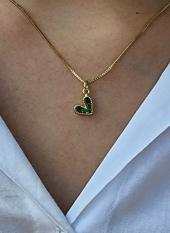 CADENA CORAZON AMORE NATURA
