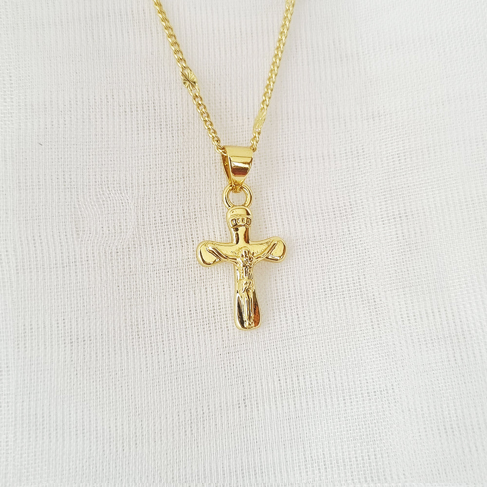 CADENA CRUCIFIJO DORADO