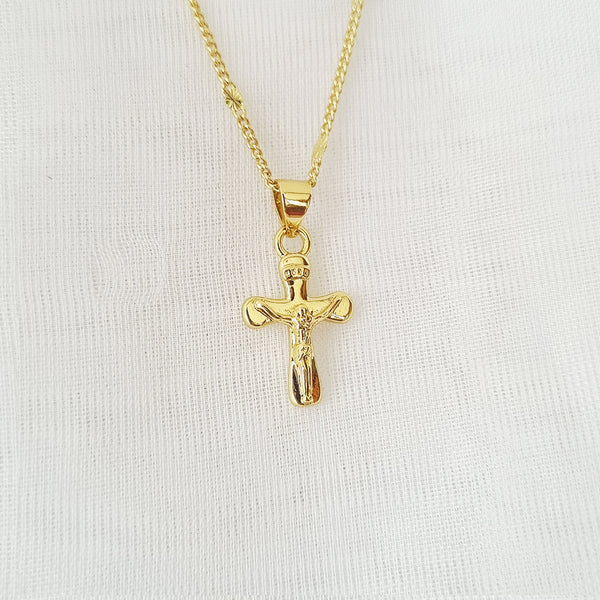 CADENA CRUCIFIJO DORADO