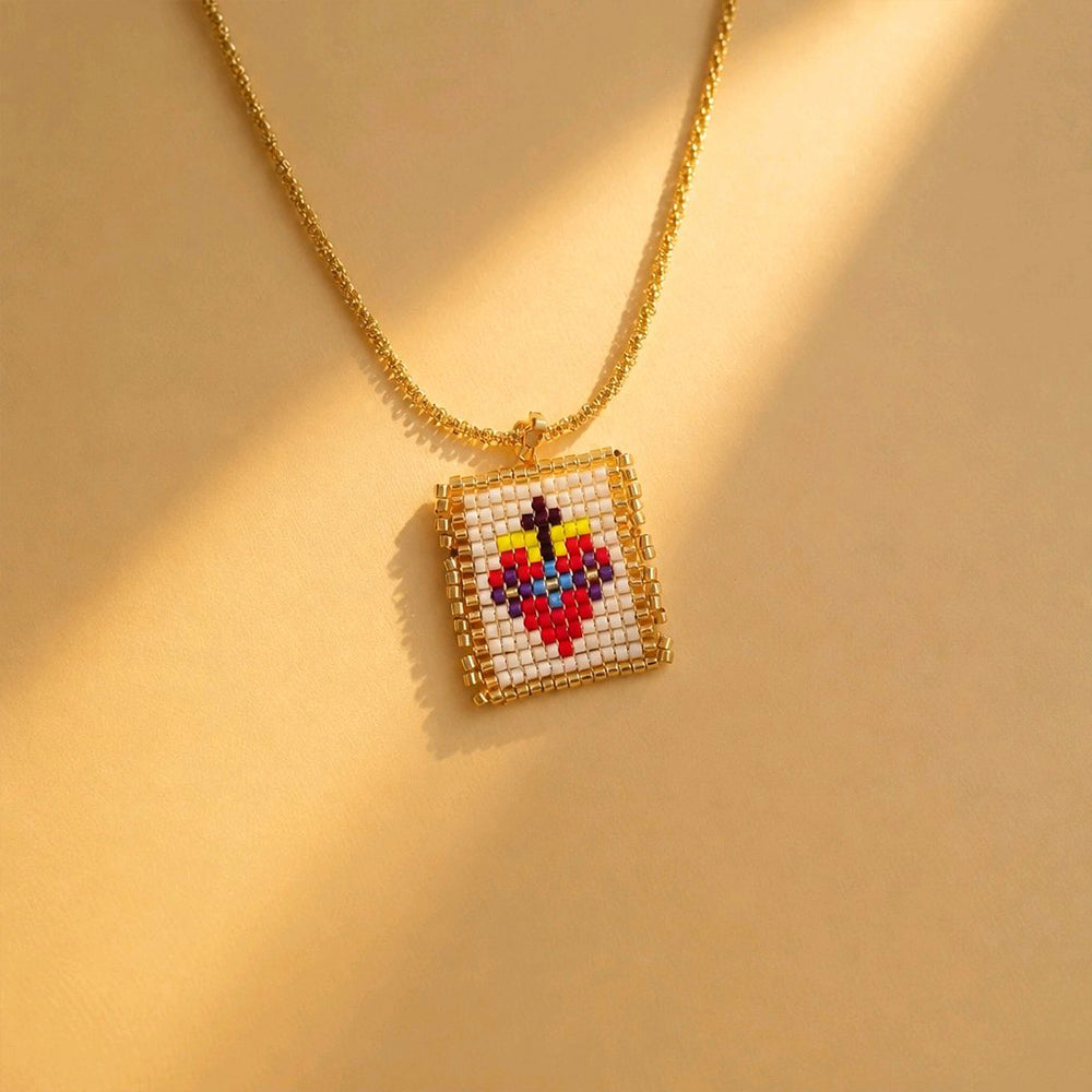 CADENA ESCAPULARIO SAGRADO CORAZON MOSTACILLA