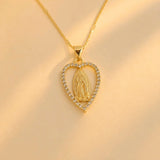 CADENA VIRGEN GUADALUPE CORAZON
