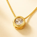 CADENA IKONICA CIRCON SOLITAIRE BRILLANTE