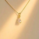 CADENA IKONICA LAGRIMA BRILLANTE