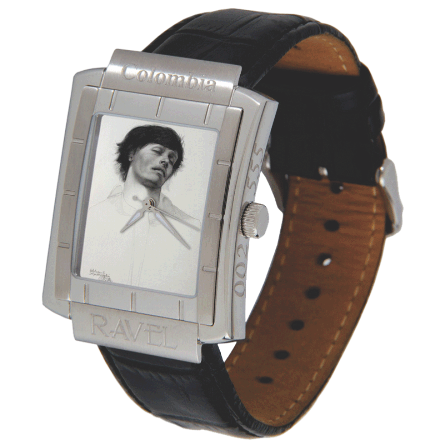 RELOJ COLOMBI ARTE DAVID MANZUR