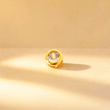 DIJE CIRCON SOLITARIO BRILLANTE