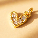 DIJE CORAZON AMORE BRILLANTE