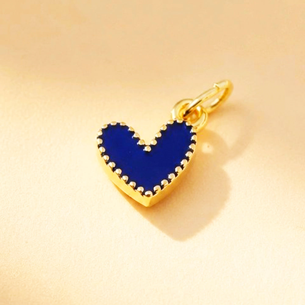 DIJE CORAZON JOLIE AZUL