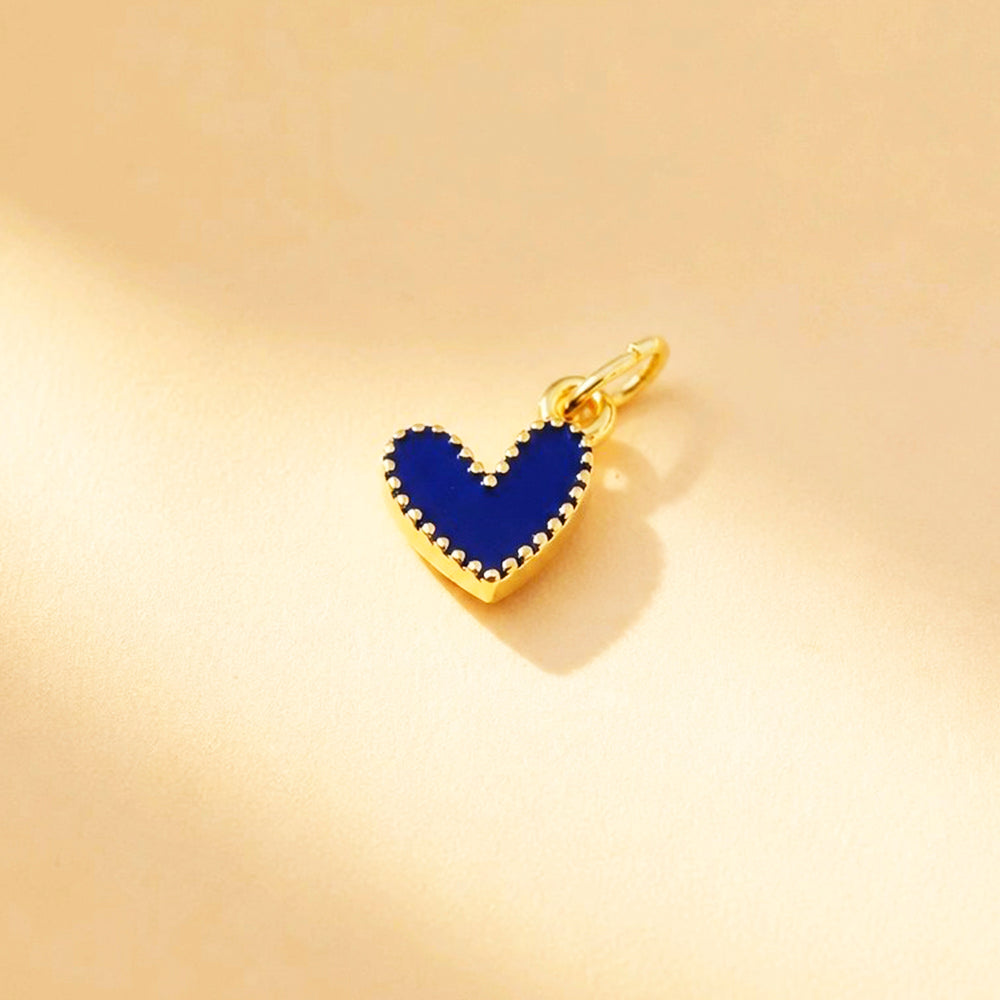 DIJE CORAZON JOLIE AZUL