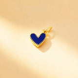 DIJE CORAZON JOLIE AZUL