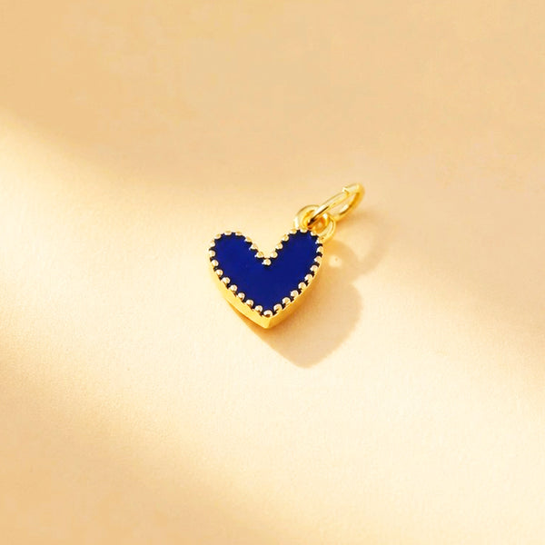 DIJE CORAZON JOLIE AZUL