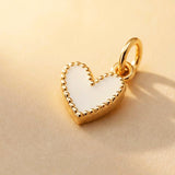 DIJE CORAZON JOLIE BLANCO