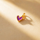 DIJE CORAZON JOLIE MORADO