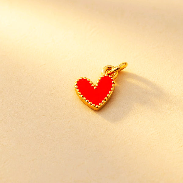 DIJE CORAZON JOLIE ROJO