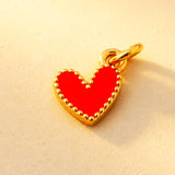 DIJE CORAZON JOLIE ROJO