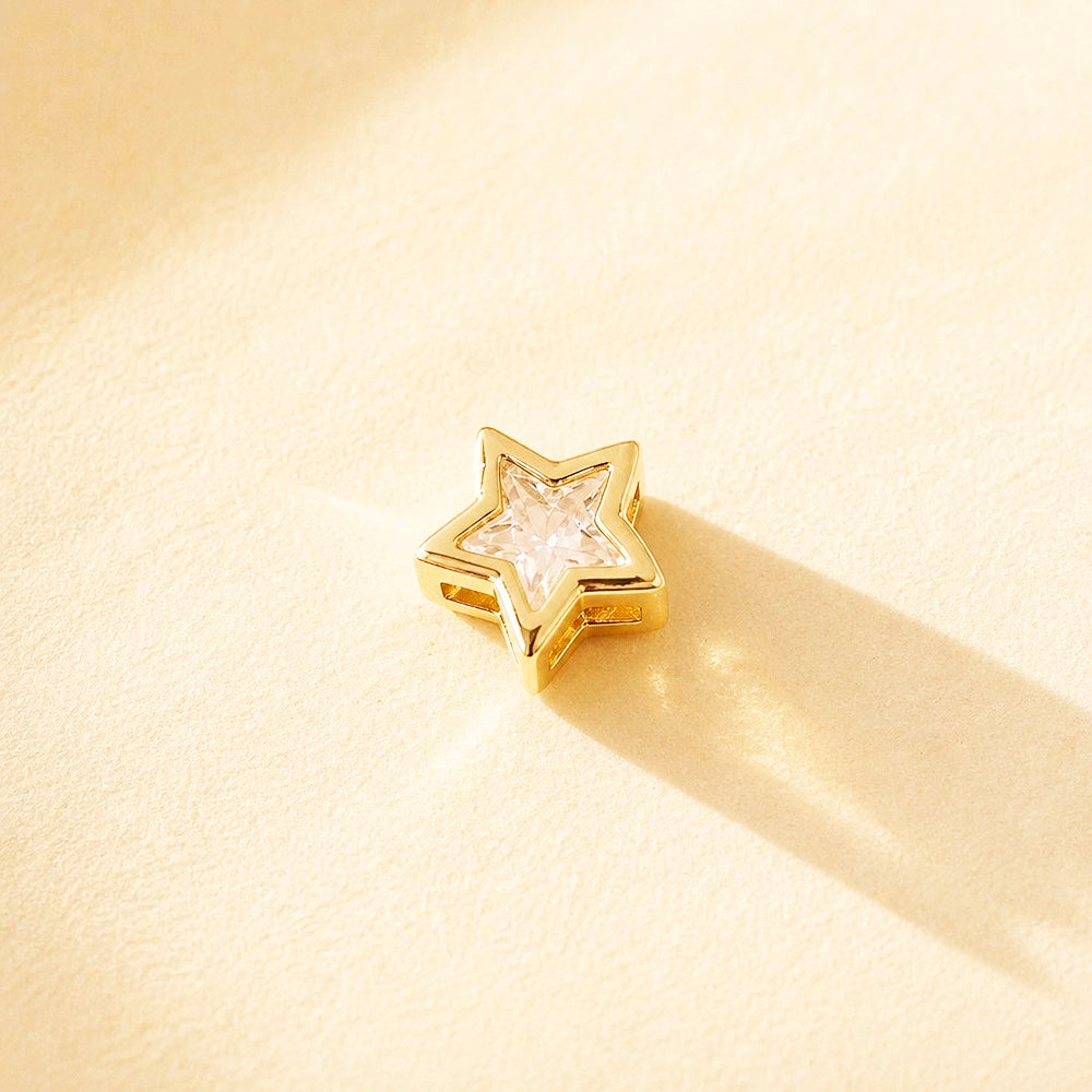 DIJE ESTRELLA SOLITAIRE BRILLANTE