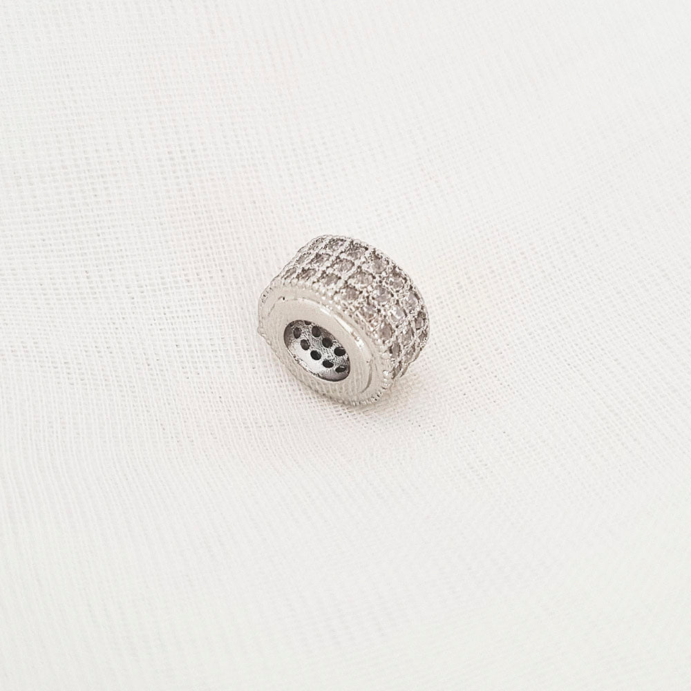 CHARM PANDOR ARO BRILLANTE PLATA