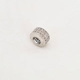 CHARM PANDOR ARO BRILLANTE PLATA