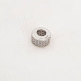 CHARM PANDOR ARO BRILLANTE PLATA