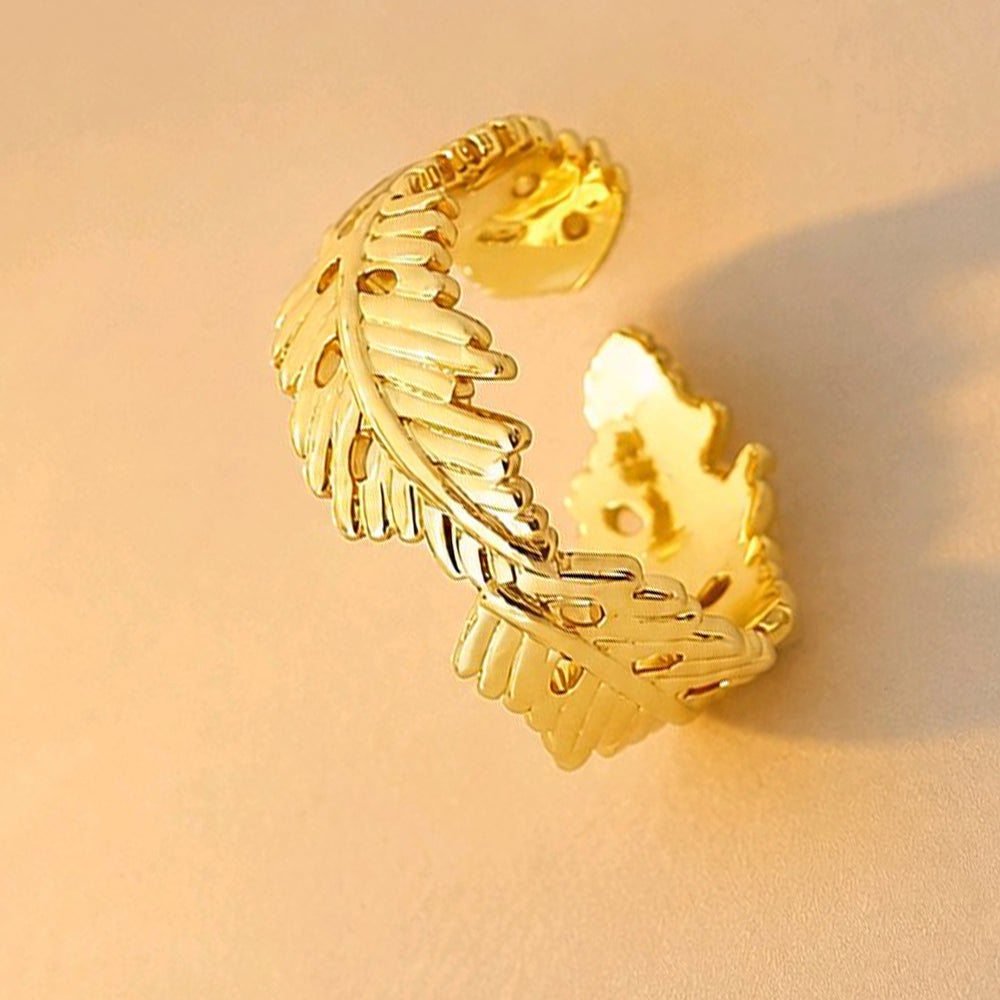 ANILLO LAUREL DORADO