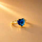 ANILLO CORA AZUL