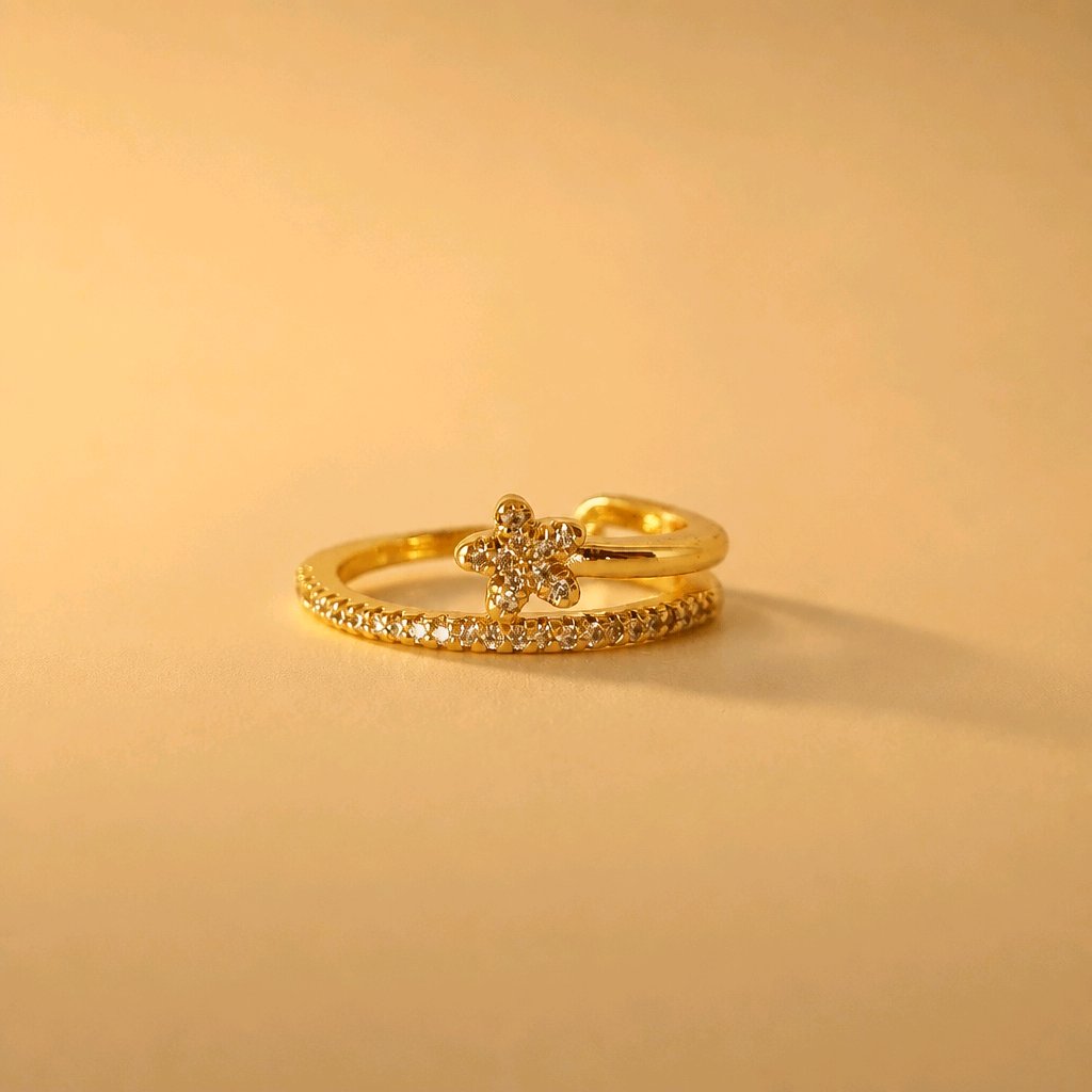 ANILLO ESTRELLA FUGAZ BRILLANTE