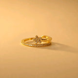 ANILLO ESTRELLA FUGAZ BRILLANTE