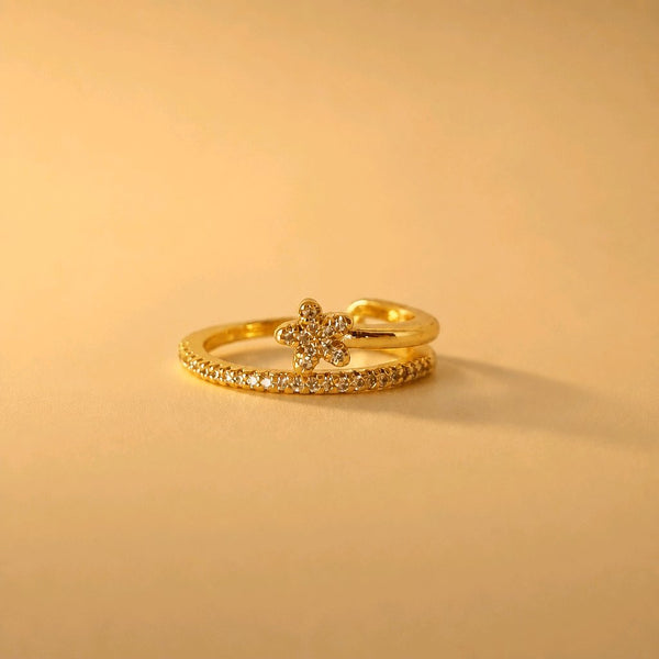 ANILLO ESTRELLA FUGAZ BRILLANTE