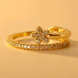 ANILLO ESTRELLA FUGAZ BRILLANTE