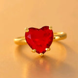 ANILLO CORA ROJO