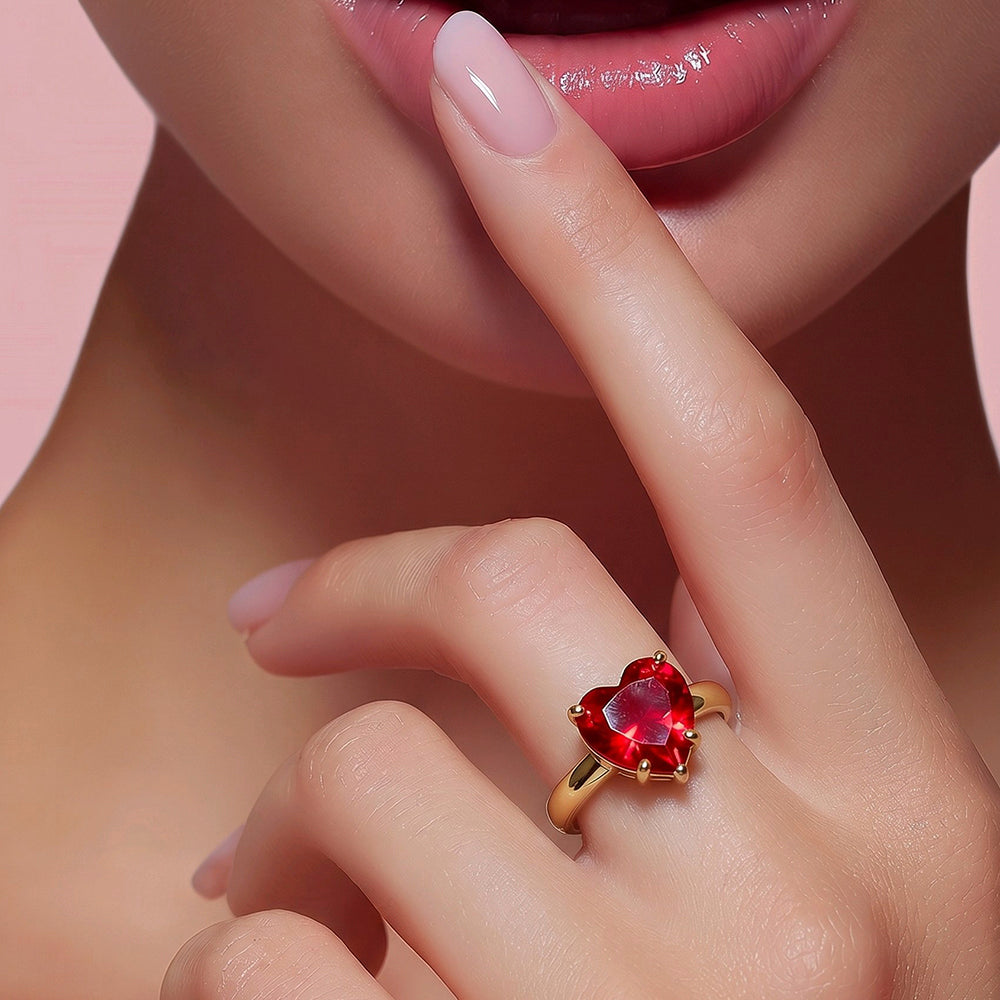 ANILLO CORA ROJO