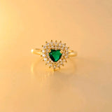 ANILLO FESTA VERDE MAR