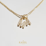 CADENA 2LETRAS BRILLANTES