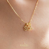 CADENA 3LETRAS BRILLANTES