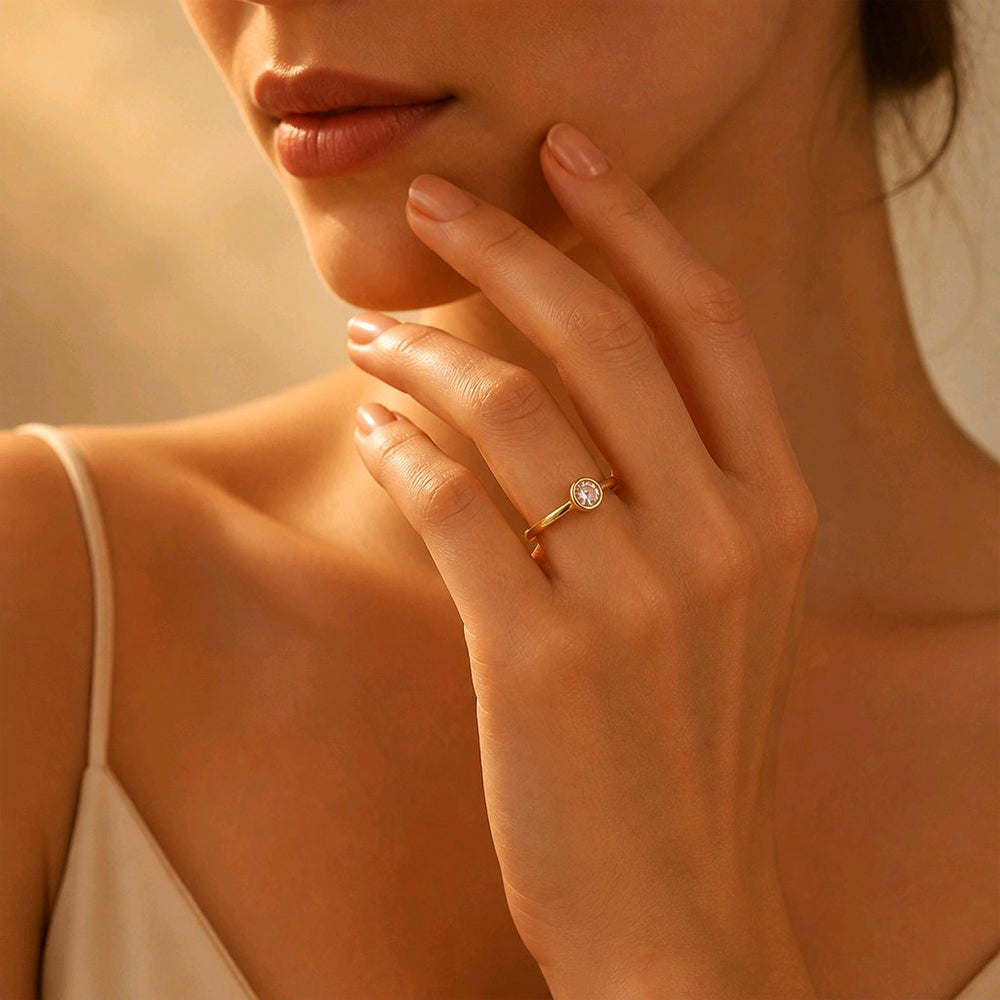 ANILLO SOLITAIRE BRILLANTE